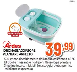 Expert Di Lella Ardes idromassaggiatore plantare arfeeto offerta