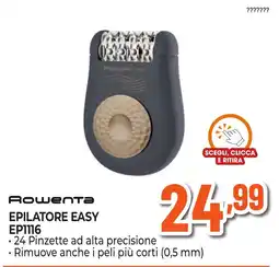 Expert Di Lella Rowenta Epilatore Easy EP1116 offerta