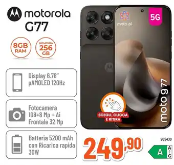 Expert Di Lella motorola G77 offerta