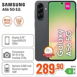 Expert Di Lella Samsung Galaxy A56 5G offerta