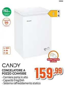 Expert Di Lella Candy congelatore a pozzo cchh100e offerta