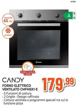 Expert Di Lella Candy forno elettrico ventilato offerta