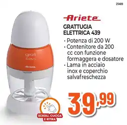 Expert Di Lella Ariete gratuggia elettrica 439 offerta