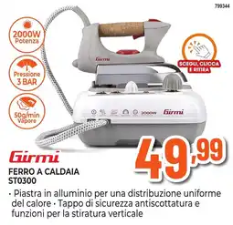 Expert Di Lella Girmi Ferro a caldaia ST0300 offerta