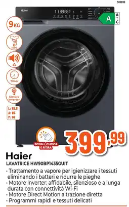 Expert Di Lella Haier Lavatrice HW90BP1435GUIT offerta