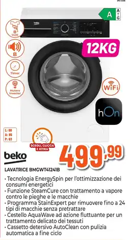Expert Di Lella Lavatrice Bmgwt4124ib offerta