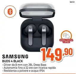 Expert Di Lella Samsung Buds 4 Black offerta