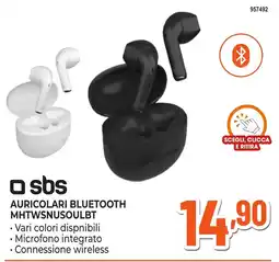 Expert Di Lella sbs Auricolari Bluetooth offerta