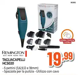 Expert Di Lella Remington tagliacapelli HC5020 offerta