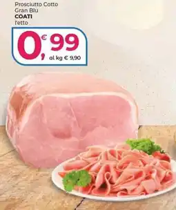 Alter Discount Prosciutto Cotto Gran Blu COATI offerta