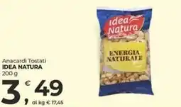 Alter Discount Anacardi Tostati IDEA NATURA offerta