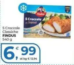 Alter Discount 5 Crocchette classiche Findus offerta