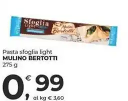 Alter Discount Pasta sfoglia light Mulino Bertotti offerta