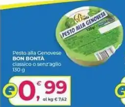 Alter Discount Pesto alla Genovese Bon Bontà offerta