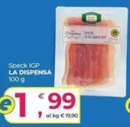 Alter Discount Speck IGP LA DISPENSA offerta