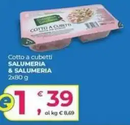 Alter Discount Cotto a cubetti SALUMERIA & SALUMERIA offerta