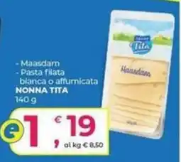 Alter Discount Pasta filata bianca o affumicata Nonna Tita offerta