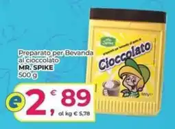 Alter Discount Preparato per Bevanda al cioccolato Mr. Spike offerta