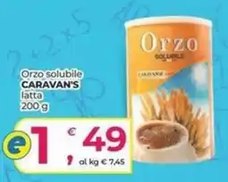 Alter Discount Orzo solubile CARAVAN'S latta offerta