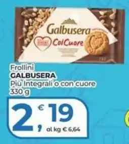 Alter Discount Frollini Galbusera offerta