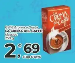 Alter Discount Caffè Aroma e Gusto La Crema del Caffè classico offerta