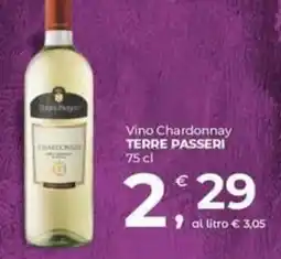 Alter Discount Vino Chardonnay Terre Passeri offerta