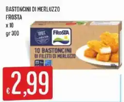 Sisa Bastoncini di merluzzo Frost offerta
