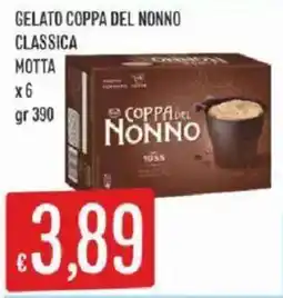 Sisa Gelato coppa del nonno classica Motta offerta
