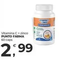 Alter Discount Vitamina C + zinco Punto Farma offerta