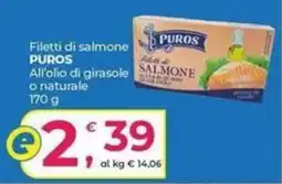 Alter Discount Filetti di salmone PUROS offerta
