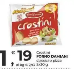 Alter Discount Crostini forno damiani offerta