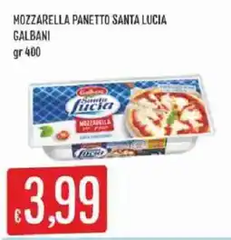 Sisa Mozzarella panetto santa lucia offerta