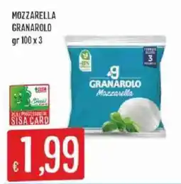 Sisa Mozzarella Granarolo offerta