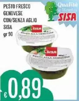 Sisa Pesto fresco genovese SISA offerta