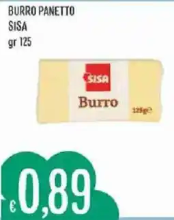 Sisa Burro Sisa offerta