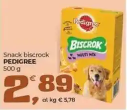 Alter Discount Snack biscrock Pedigree offerta