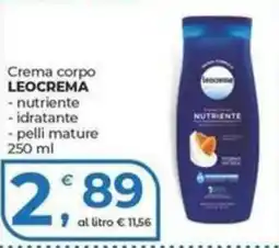 Alter Discount Crema corpo LEOCREMA offerta