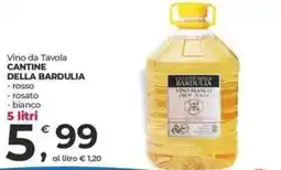 Alter Discount Vino da Tavola Cantine della Bardulia offerta