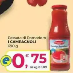 Alter Discount Passata di Pomodoro I Campagnoli offerta