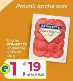 Alter Discount Salame Strafette offerta