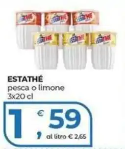 Alter Discount Estathe pesca o limone offerta