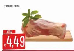 Sisa Stinco di suino offerta