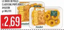 Sisa Birbe di pollo Rings Amadori offerta