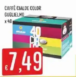 Sisa Caffè cialde color Guglielmo offerta
