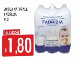 Sisa Acqua naturale Fabrizia offerta