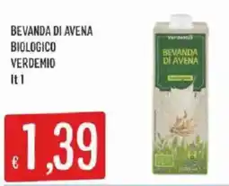 Sisa Beverage di avena biologico Verdemio offerta