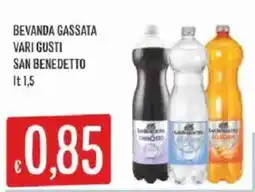 Sisa Bevanda gassata vari gusti San Benedetto offerta