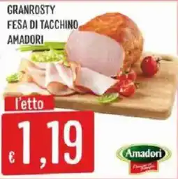 Sisa Fesa di tacchino Amadori offerta