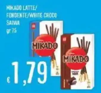 Mikado latte fondente white choco