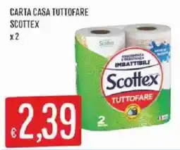 Sisa Carta casa tuttوفare Scottex offerta